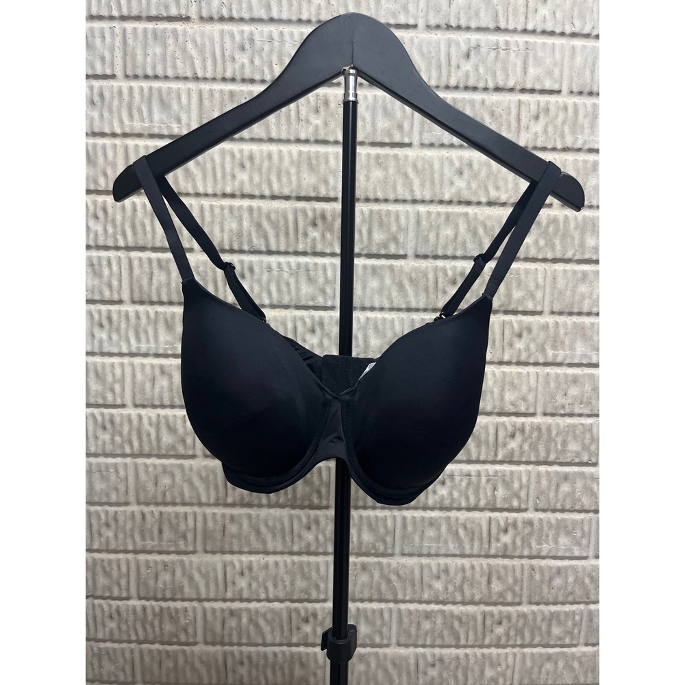 Auden Womens Lightly Lined Full Coverage Underwire Bra‎ Black 34DD 023122015